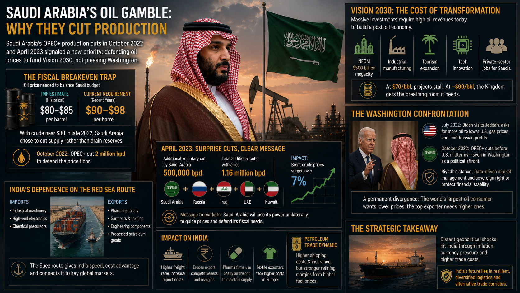 Saudi Arabia's Oil Gamble: Why They Cut Production